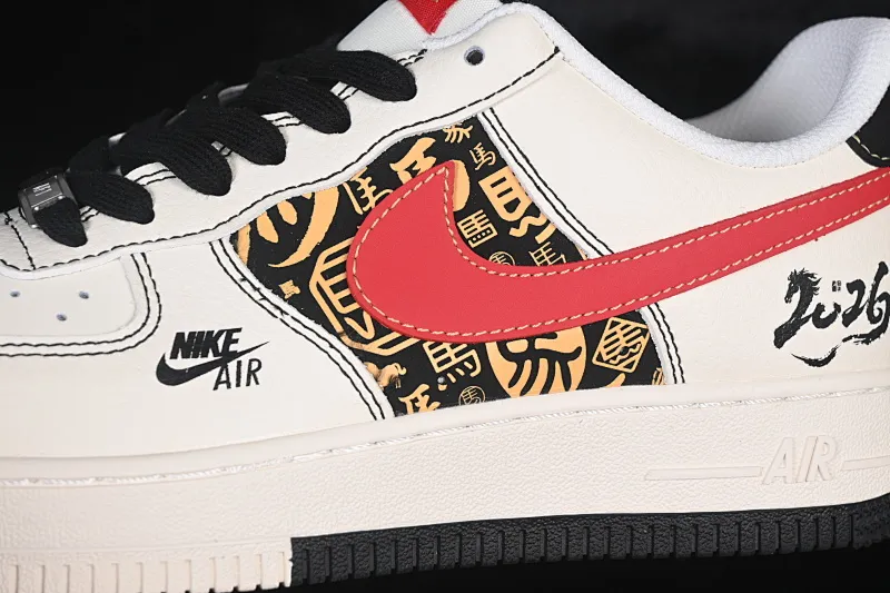 All categories Nk Air Force 1 Air Force series Nk Air Force 1 Low Air Force low-top Nike Air Force 1'07 Low Year of the Horse limited edition Air Force 1 low-top casual sneakers QW5288-122